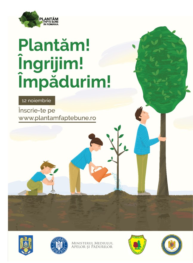 Haideţi la plantat pe 12 noiembrie! Vezi cum poţi ajuta şi tu această campanie