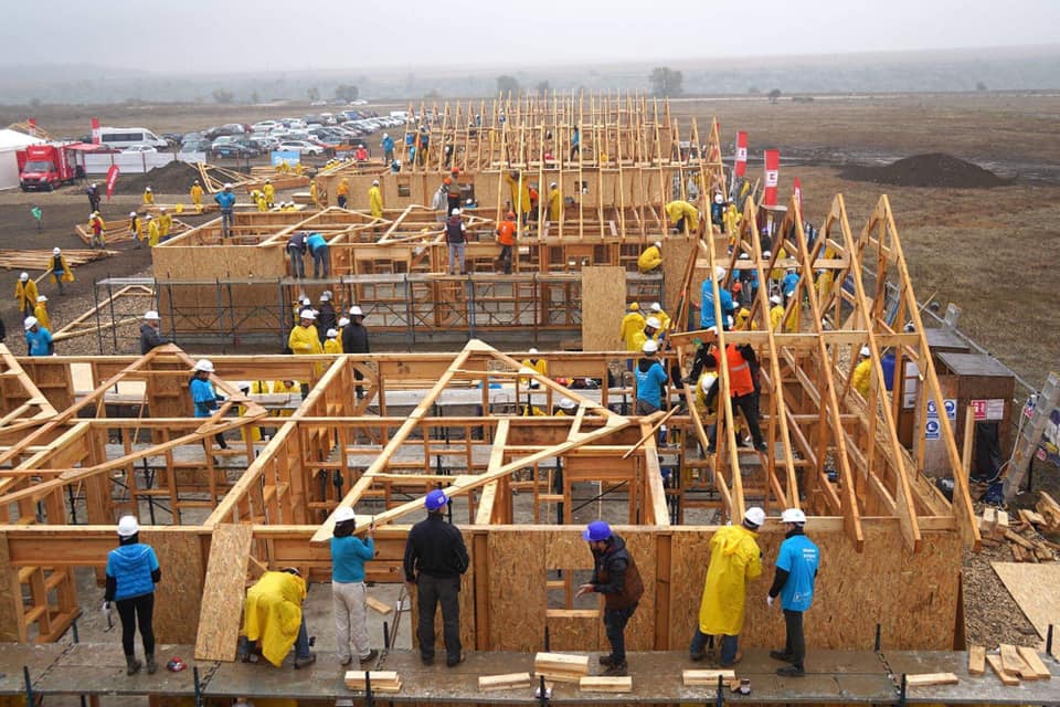 Habitat for Humanity va construi la Berceni case pentru familii cu venituri modeste