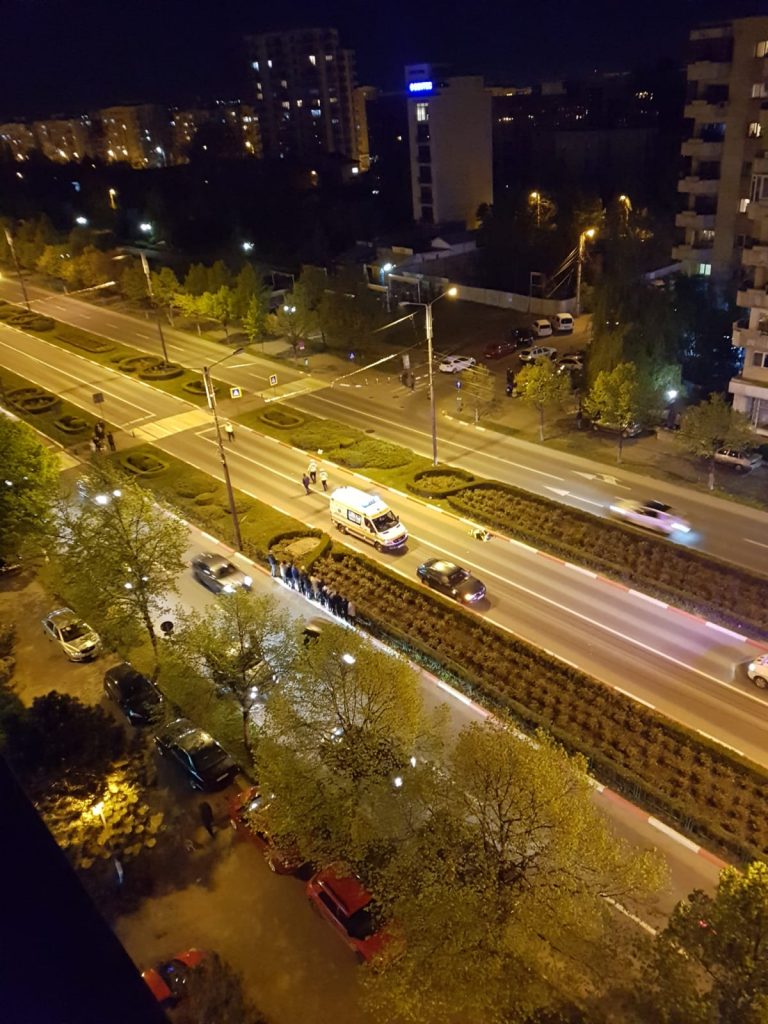 Imagini în EXCLUSIVITATE. O femeie a fost accidentată mortal pe Bulevardul Republicii din Ploieşti