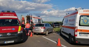 Accident rutier cu descarcerare la Drajna